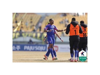 파주 프런티어FC 창단 첫 홈승리에 연승 달성