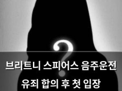 브리트니 스피어스 음주운전 유죄 합의 후 첫 입장 드러나