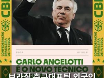 브라질 축구대표팀 외국인 감독 첫 선임